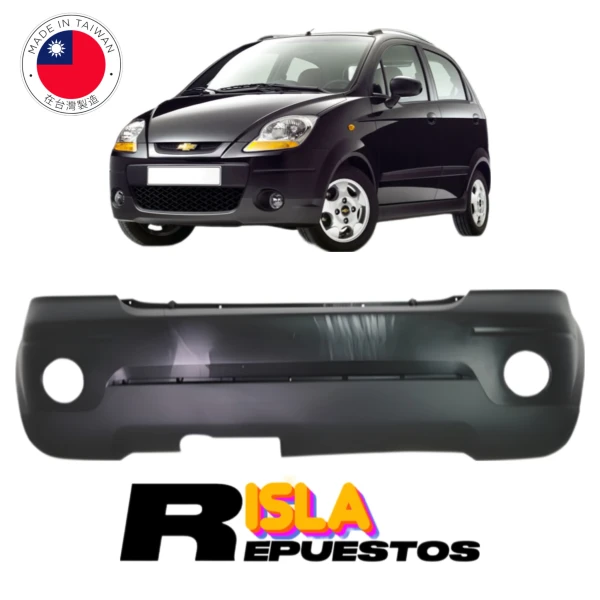 Parachoque Trasero Para Chevrolet Spark 2010 2016 800 1.0